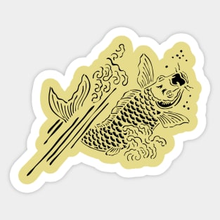 Koi Fish Sticker